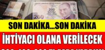 İhtiyacı olana verilecek 300 400 600 TL para yardımı E-Devlet başvuru şartları..! Ayrıntılar