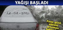 İstanbul’da beklenen kar yağışı başladı. İstanbul kar manzaraları
