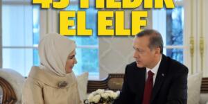 Emine Erdoğan eşi Cumhurbaşkanı Erdoğan’ın doğum gününü tam 00.01’de bu sözlerle kutladı