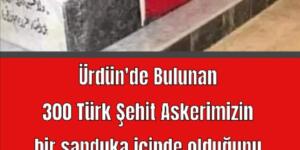 Ürdün’de Bulunan 300 Türk Şehit Askerimizin bir sanduka içinde olduğunu ve 24 Saat Kabirlerinde Kuranı Kerim okutulduğunu biliyormuydunuz?