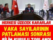 Koronavirüs Bilim Kurulu toplandı! Cumartesi sokağa çıkma yasağı ve 22 ilde yeni yasak…