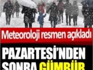 Pazartesi’den Sonra Çok Kuvvetli Geliyor! Meteoroloji Uyardı!