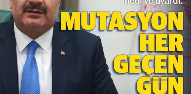 Sağlık Bakanı Koca’dan mutasyon açıklaması: Türkiye’deki oranı şu anda yüzde 75’lere ulaştı
