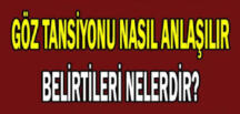 Glokom (Göz Tansiyonu) Belirtileri ve nedenleri