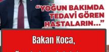 Bakan Koca, yoğun bakım doluluk oranı yüzde 80’i aşan 6 ili paylaştı