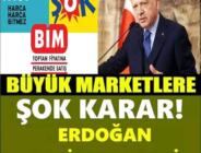 A101, BİM, MİGROS, ŞOK Marketlerinin Açılış Kapanış Saatleri Değişti!