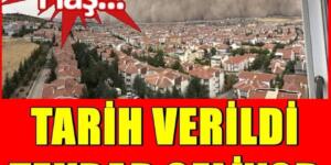 Uzmanlar uyardı: Toz taşınımı bu gece başladı