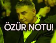 Sedat Peker, Defne Samyeli’nin sert tepkisinin ardından özür diledi