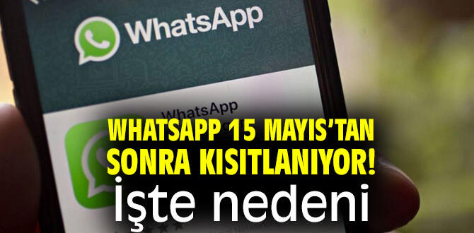 15 Mayıs’tan sonra gizlilik sözleşmesini onaylamayanları neler beklediğini WhatsApp açıkladı.