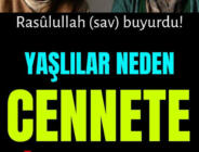 YAŞLILAR NEDEN CENNETE GİREMEYECEK?