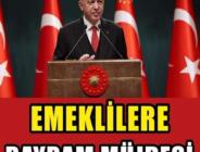 Cumhurbaşkanı Erdoğan’dan emeklilere müjde: