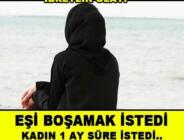 Eşi Boşanmak İsteyen Kadın Öyle Bir Ders Verdi Ki….