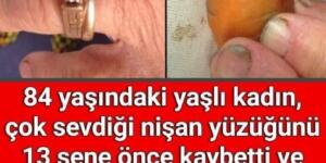 Nişan Yüzüğünü En Sonunda Buldu