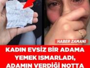 Evsiz adama yemek ısmarladı! Öyle bir teşekkür aldı ki…