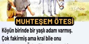 Yaşlı Adam ve beyaz atının hikayesi. İBRETLİK hikayeler