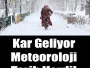 Meteoroloji tarih verdi: Sıcaklıklar 10 derece birden düşecek! O illere kar yağışı geliyor