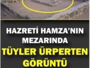 Allah’ın aslanı olarak nam salan Uhut Şehidi Hazreti Hamza’nın m’ezarında tüyleri diken diken edecek görüntü…