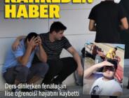 Ders ortasında kahreden ölüm! Henüz 16 yaşında! Okul şokta