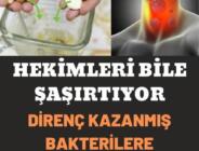 Boğaz Ağrısına Doğal Antibiyotik