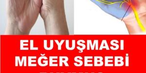 EL UYUŞMASI MEĞER SEBEBİ BUYMUŞ