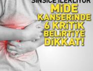 Sinsice ilerliyor… Mide kanserinin 6 kritik belirtisi