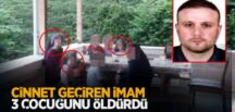 Trabzonda Cinnet geçirten baba 3 çocuğunu vurdu!