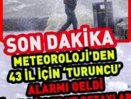 Meteoroloji uyardı! Sağanak yağmur var, sel tehlikesine karşı dikkat