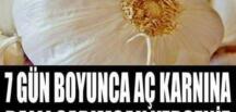 Kanserin tedavisinde mucize: Sarımsak ve bal