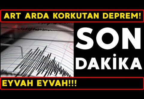 Son Dakika: Düzce’de deprem: Şiddeti 5.3, İstanbul’da da hissedildi