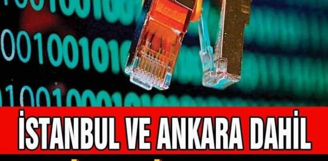 İstanbul ve Ankara dahil 15 ilde internet ve telefonlar kesilecek! Türk Telekom listeyi açıkladı