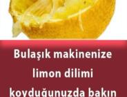 Bulaşık makinenize limon dilimi koyduğunuzda bakın neler oluyor! Sonuca siz de inanamayacaksınız