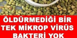 ÖLDÜRMEDİĞİ BİR TEK MİKROP VİRÜS BAKTERİ YOK..Etkileri Doktorları bile şaşırtıyor.Mucize gibi