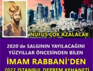 İstanbul Depremi 27 Mart 2022 | Zamanda Yolculuk Yapan İmam ve KEHANETLERİ