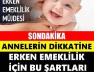 Tarih öne çekiliyor, 6 yıl erken…