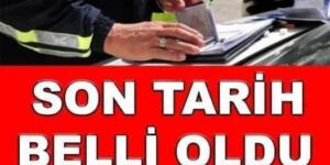 Ehliyeti olan herkesi ilgilendiriyor Son Tarih Belli Oldu
