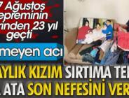 23 yıldır dinmeyen acı! 17 Ağustos depreminde 4 evladını kaybeden anne: Kızım sırtıma tekme ata ata öldü