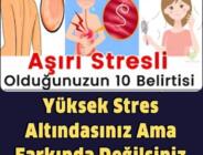 Aşırı Stresli Olduğunuzun 10 Belirtisi