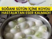 Sütün içine soğan koyup kaynatın! Bakın hangi hastalıklara şifa!