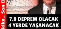 Tam 4 Yerde 7 şiddetinde devasa deprem. Uzman açıkladı..