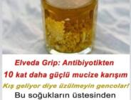 Antibiyotikten 10 kat daha güçlü 3 malzemeli karışım!