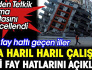 Türkiye’de 5,5 ve üzeri deprem üretebilecek 485 diri fay var
