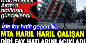 Türkiye’de 5,5 ve üzeri deprem üretebilecek 485 diri fay var
