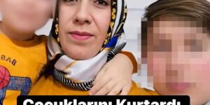 Çocuklarını Kurtardı, Kendi Hayatını Kaybetti