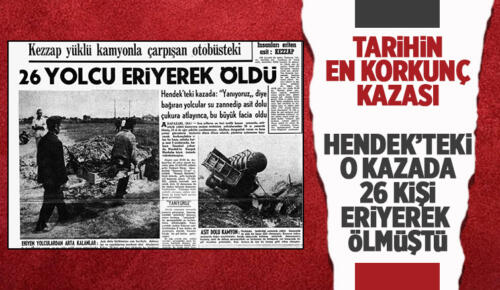 Tarihin en garip en korkunç kazası