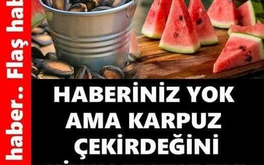 Öğrenince Ayıklamaktan Hemen Vazgeçeceğiniz Karpuz Çekirdeğinin 10 Faydası