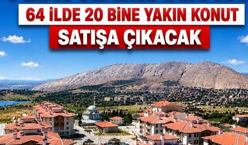 TOKİ’den 20 Bin Konut Satışı Başlıyor: Başvuru Şartları ve Ödeme Detayları Açıklandı