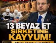 Beyaz et sektörüne dev operasyon! Bakan Gürlek duyurdu: 13 şirkete denetim kayyumu atandı