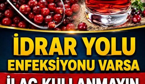 İdrar Yolu Enfeksiyonu Varsa İlaç Kullanmayın Bunu Kaynatıp Suyunu İçin..