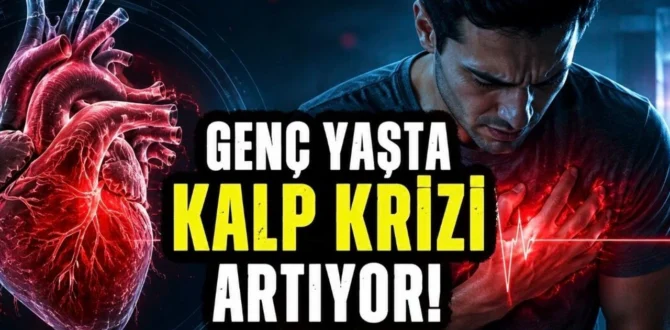 kalp krizi uyarısı… Gençlerde alarm veriyor! Riski artıran 4 büyük faktör