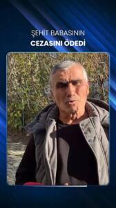 Ben kabul etmek istemedim çünkü hatalıydım ve vatandaş olarak ödemem gerekiyordu. Ancak komutanımız çok ısrar etti. Devletimizin, valimizin ve jandarmamızın biz şehit ailelerine verdiği bu değer asla unutulmaz.
